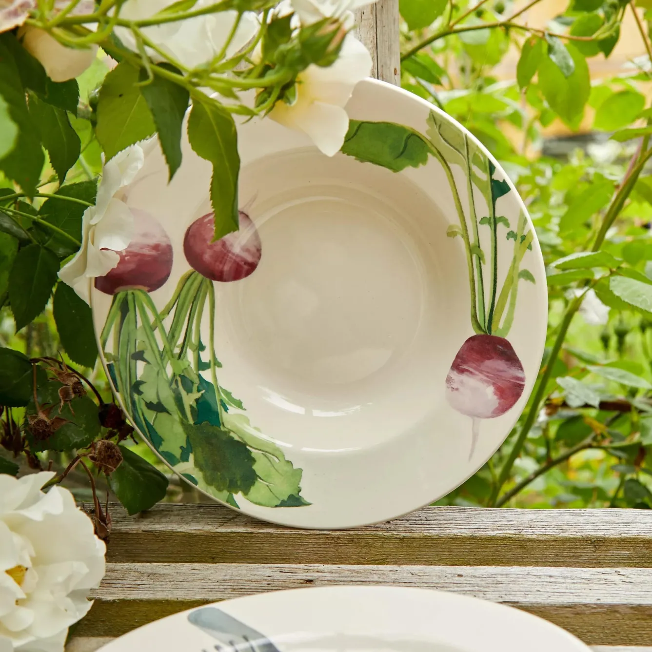Emma Bridgewater Plates-Vegetable Garden Turnip Soup Plate