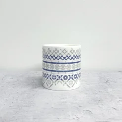 Alex Allday Tea|Blues-Victorian Tiles Fine Bone China Mug