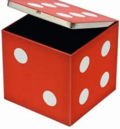 Elite Tins Novelty|Storage-Vintage Original Tin Dice