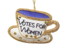 St. Nicolas Royal|Christmas Decorations-Votes for Women Tea cup Decoration