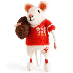 Sew Heart Felt Children-Wales Rugby Mouse