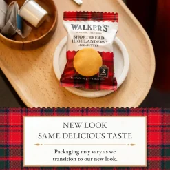 Tea & Biscuits Holiday Treats|Christmas-Walkers Shortbread Highlander 2pk