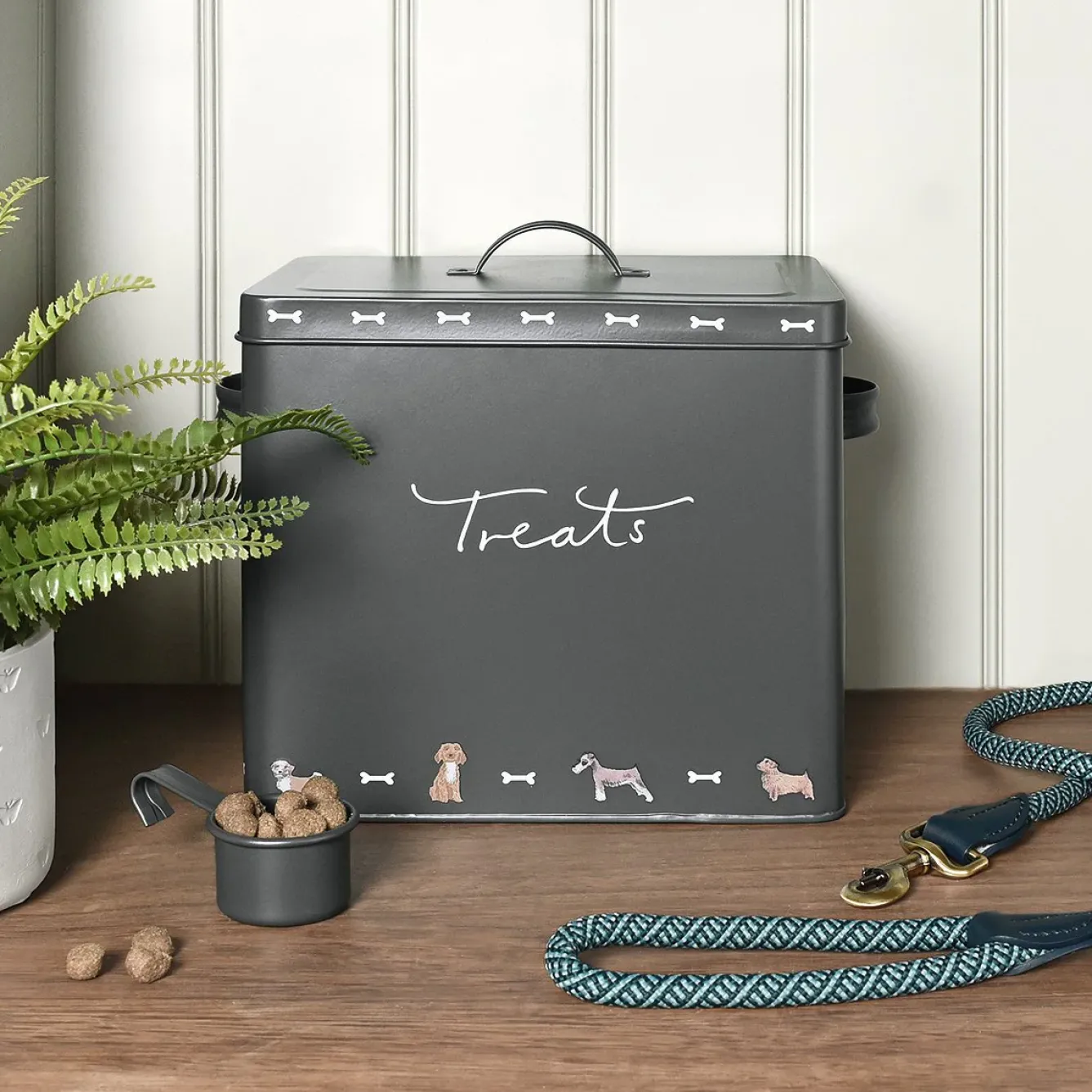 Sophie Allport Storage Caddies|Storage-Walkies Pet Treat Tin