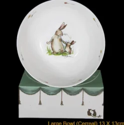 Two Bad Mice Valentine's Day|Bowls & Dishes-Walking Together Large Bone China Bowl