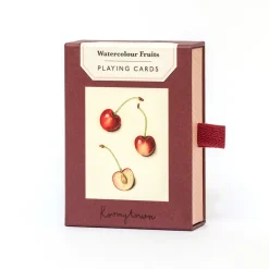 Roomytown Puzzles-Watercolour Fruits Playing Cards
