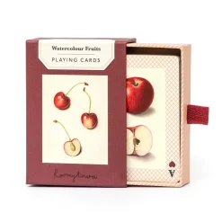 Roomytown Puzzles-Watercolour Fruits Playing Cards