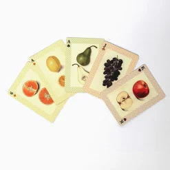 Roomytown Puzzles-Watercolour Fruits Playing Cards