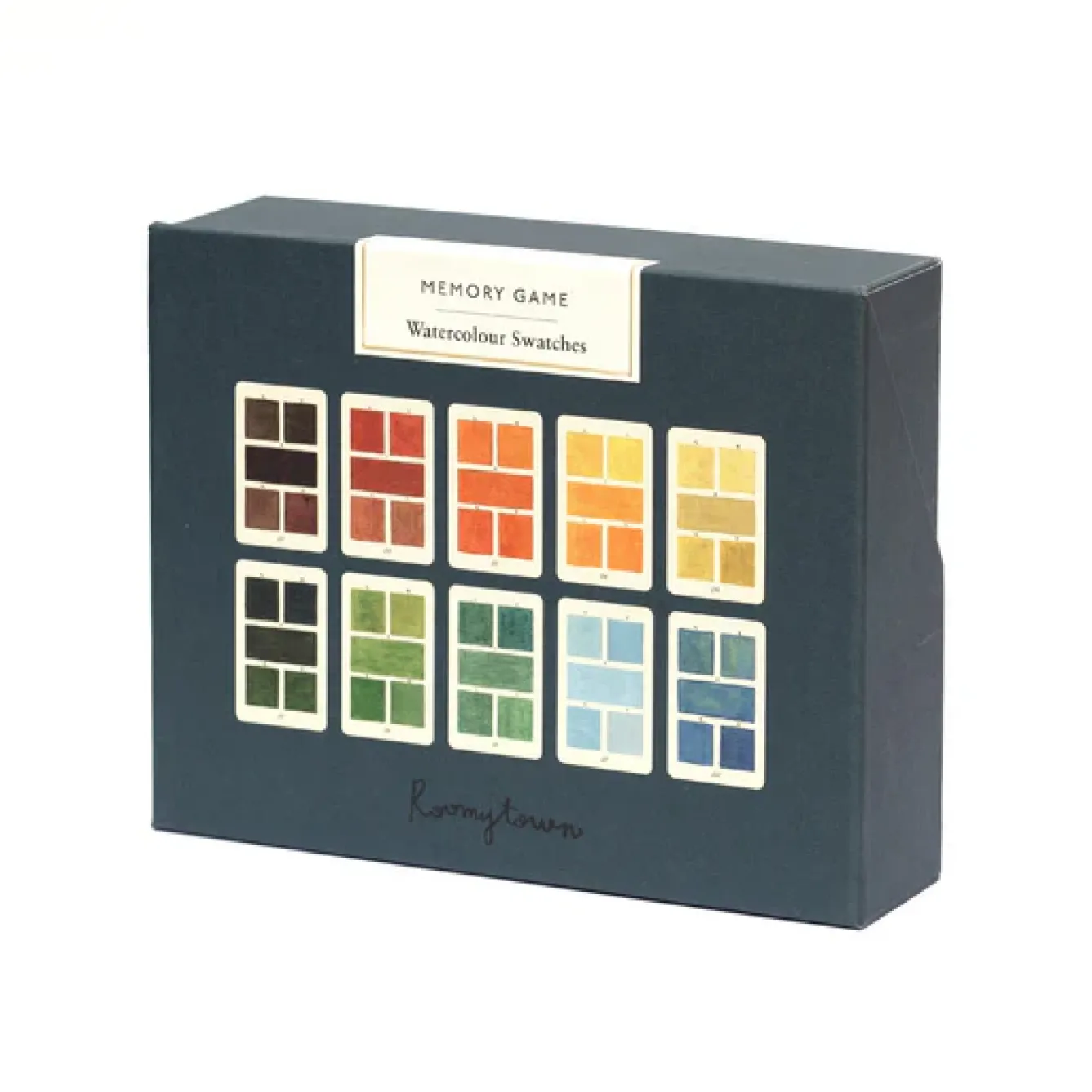 Roomytown Puzzles-Watercolour Swatches Memory Game
