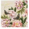 The Art File Greeting Cards-Wedding Day Peonies & Butterflies Greeting Card