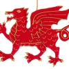 St. Nicolas Christmas Decorations-Welsh Dragon Decoration