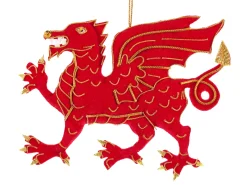 St. Nicolas Christmas Decorations-Welsh Dragon Decoration