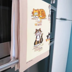 Samuel Lamont Tea|Tea Towels-When the Cat's Away Tea Towel