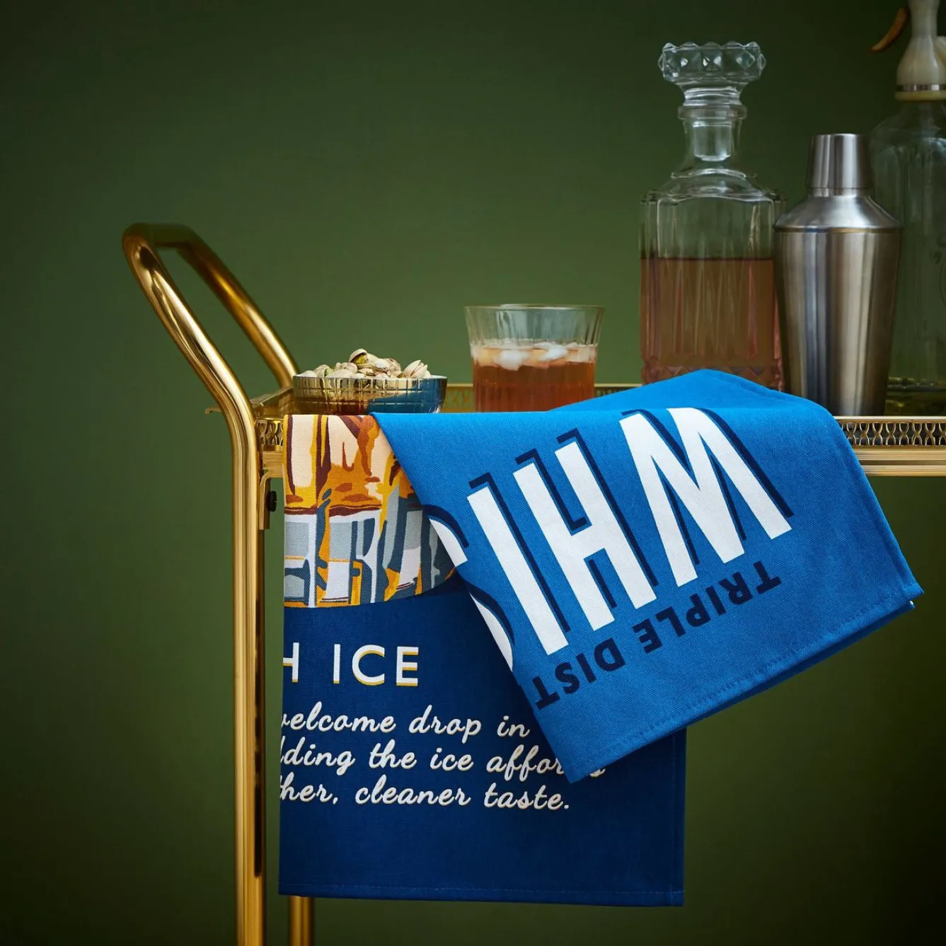 Ulster Weavers Tea|Tea Towels-Whiskey Tea Towel