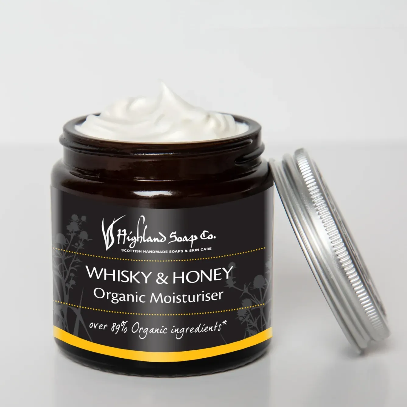 The Highland Soap Company Soaps & Lotions-Whisky & Honey Organic Moisturiser