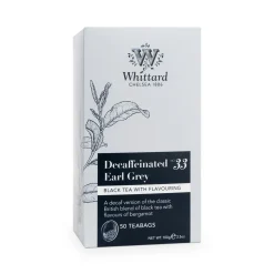 Whittard of Chelsea Tea-Whittard Decaf Earl Grey 50 Traditional Teabags