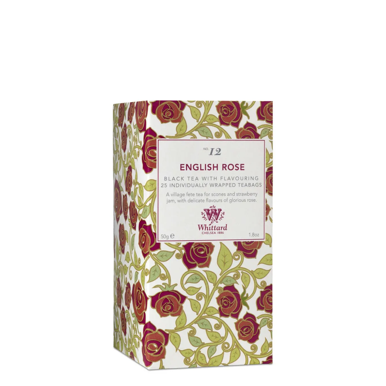 Whittard of Chelsea Tea-Whittard Tea Discoveries English Rose Tea Bags
