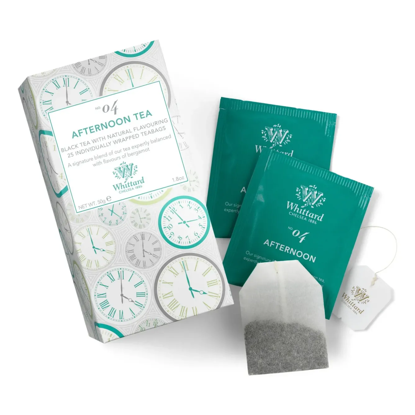 Whittard of Chelsea Tea-Whittard Tea Discoveries Afternoon Tea Individually Wrapped Tea Bags