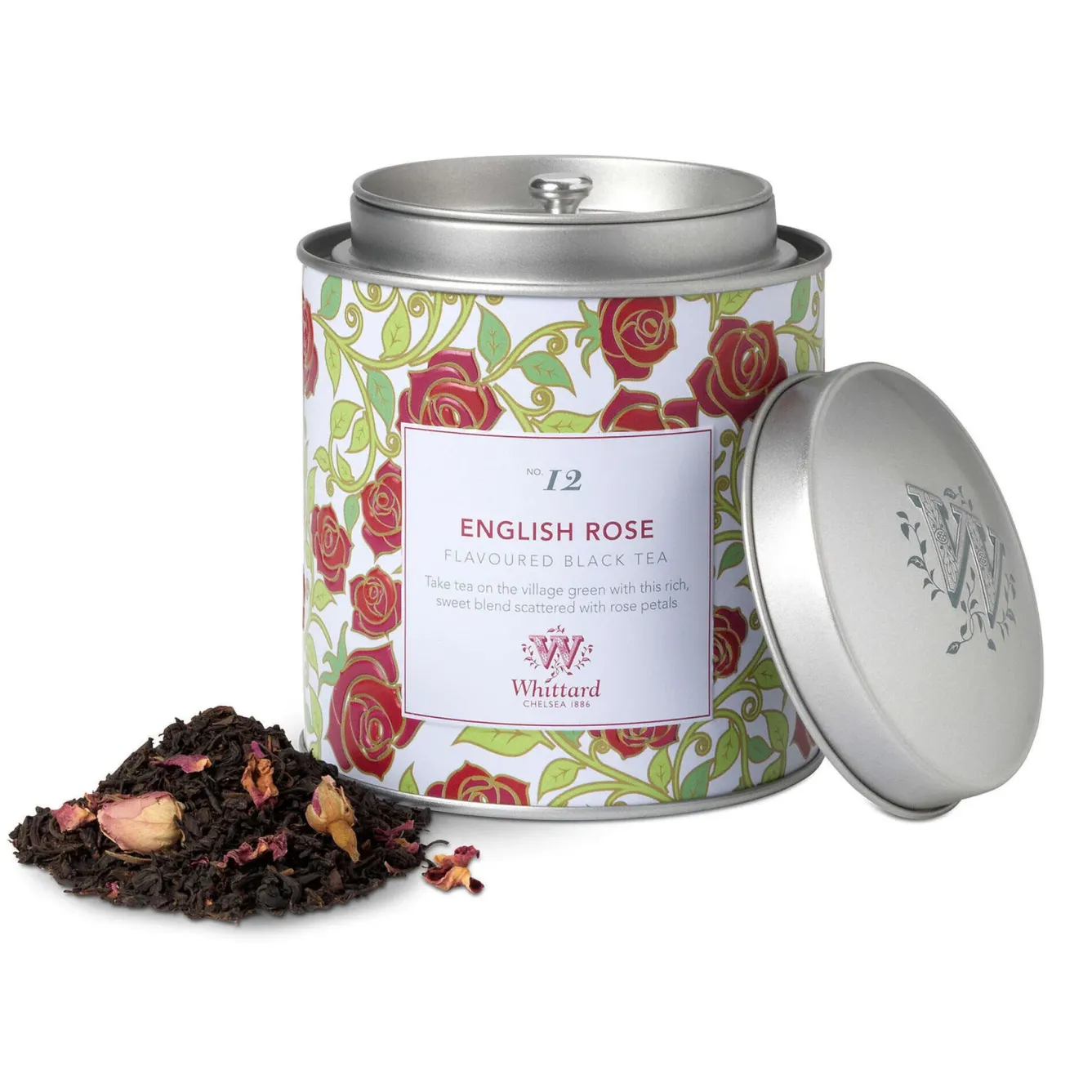 Whittard of Chelsea Tea-Whittard Tea Discoveries English Rose Tea Caddy