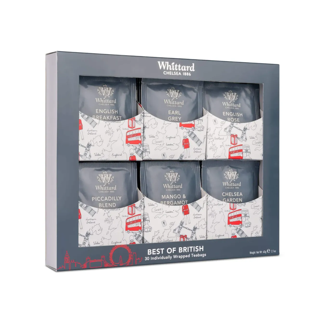 Whittard of Chelsea Tea-Whittard Tourist Best of British Gift Set