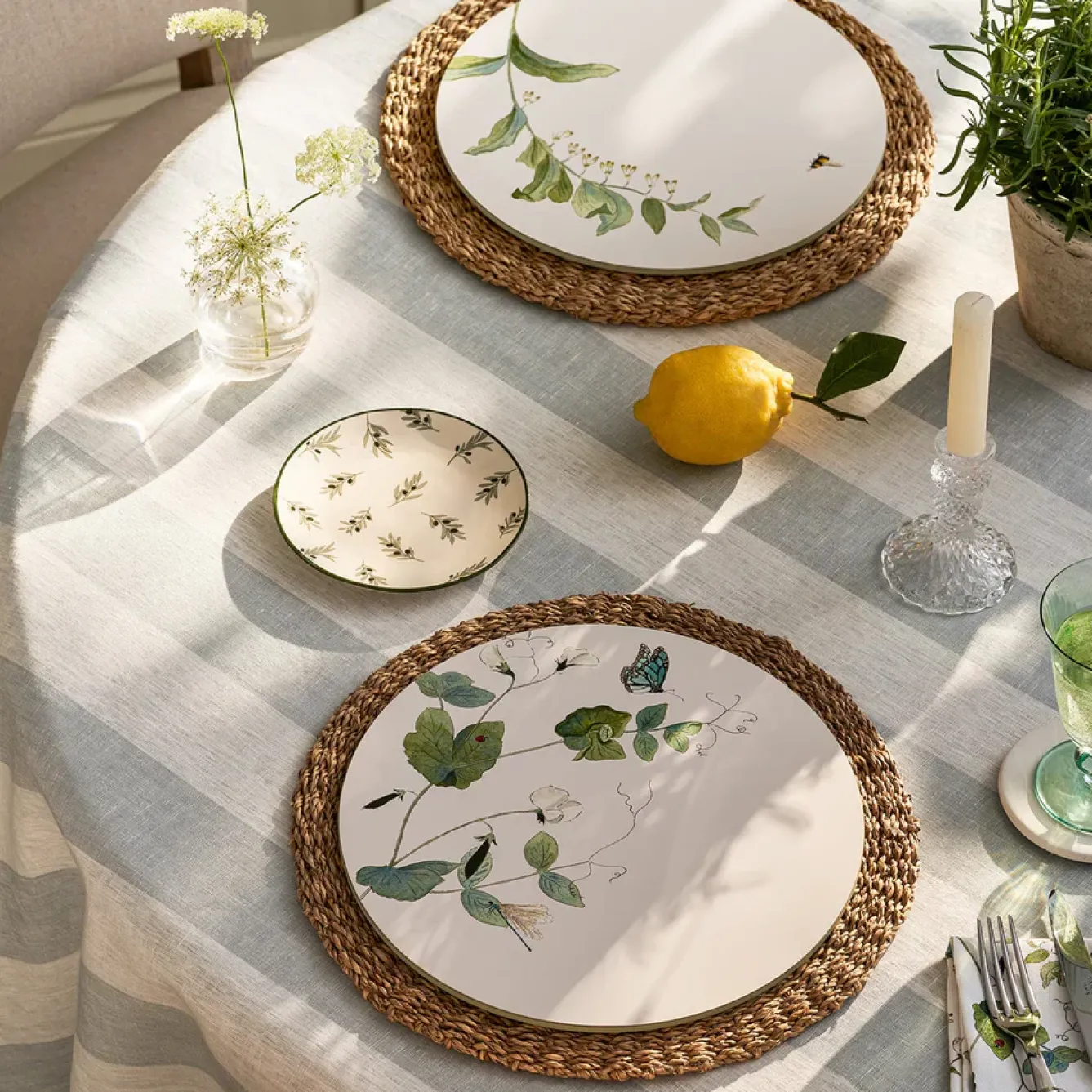 Sophie Allport Christmas|Placemats-Wild Floral Placemats- Set of 4
