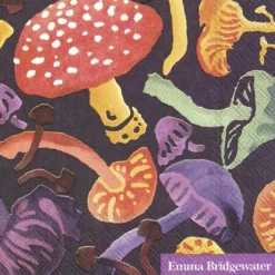 Emma Bridgewater Halloween|Picnic-Wild Mushrooms Napkins