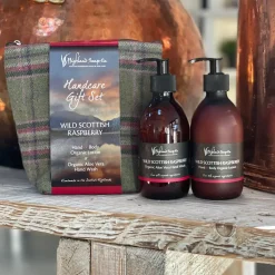 The Highland Soap Company Soaps & Lotions-Wild Scottish Raspberry Hand Care Gift Set