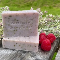 The Highland Soap Company Soaps & Lotions-Wild Scottish Raspberry Shampoo Bar 140g