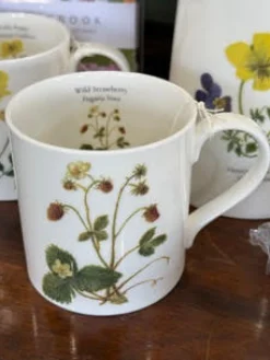 Sophia Davenport Flowers & Garden-Wild Strawberry Mug