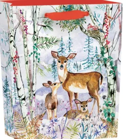 Roger La Borde Christmas Decorations|Christmas-Wild Winter's Song Small Gift Bag