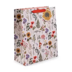 The Art File Stationery-Wildflowers Large Gift Bag