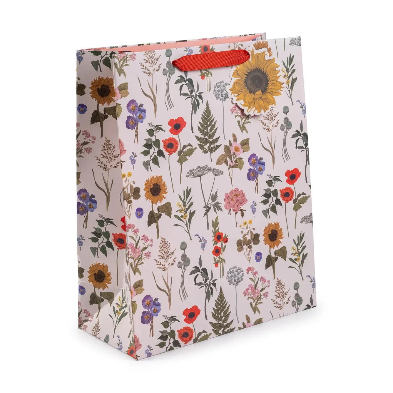 The Art File Stationery-Wildflowers Large Gift Bag