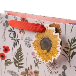 The Art File Stationery-Wildflowers Large Gift Bag