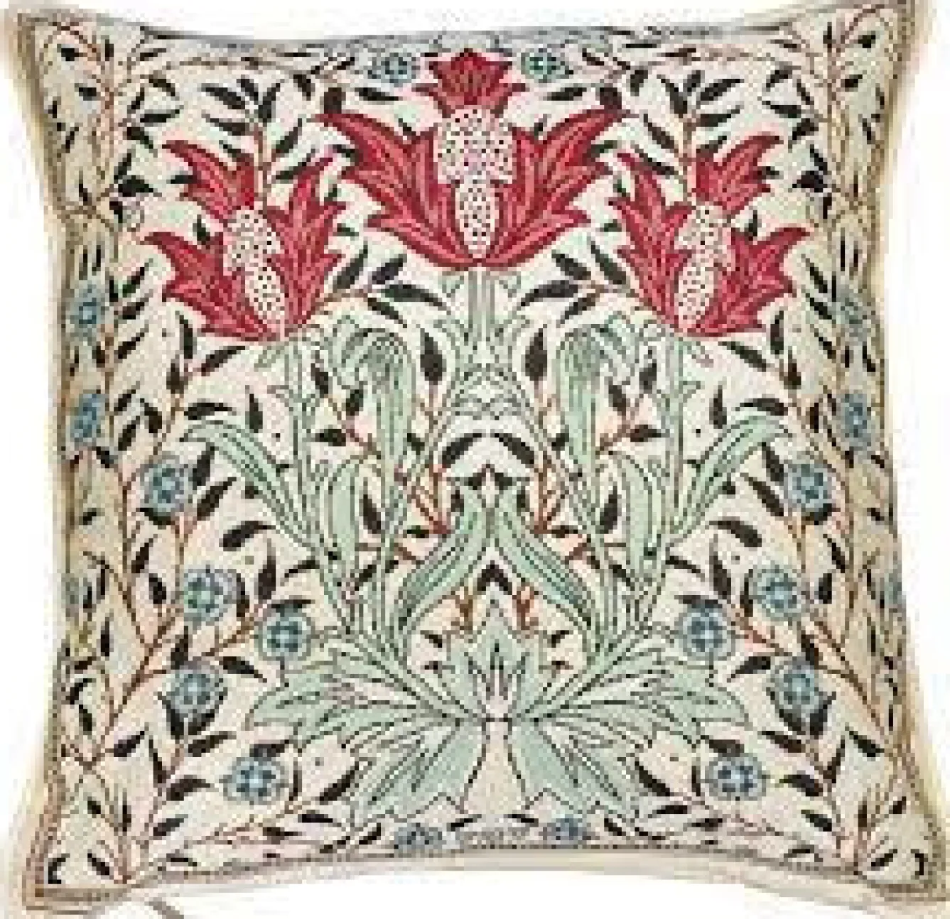 Signare Pillows & Throws-William Morris Bourne Pillow