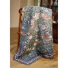 Signare Pillows & Throws-William Morris Strawberry Thief Blue Tapestry Throw