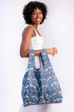 Kind Bag London Bags-William Morris Strawberry Thief Medium Reusable Bag