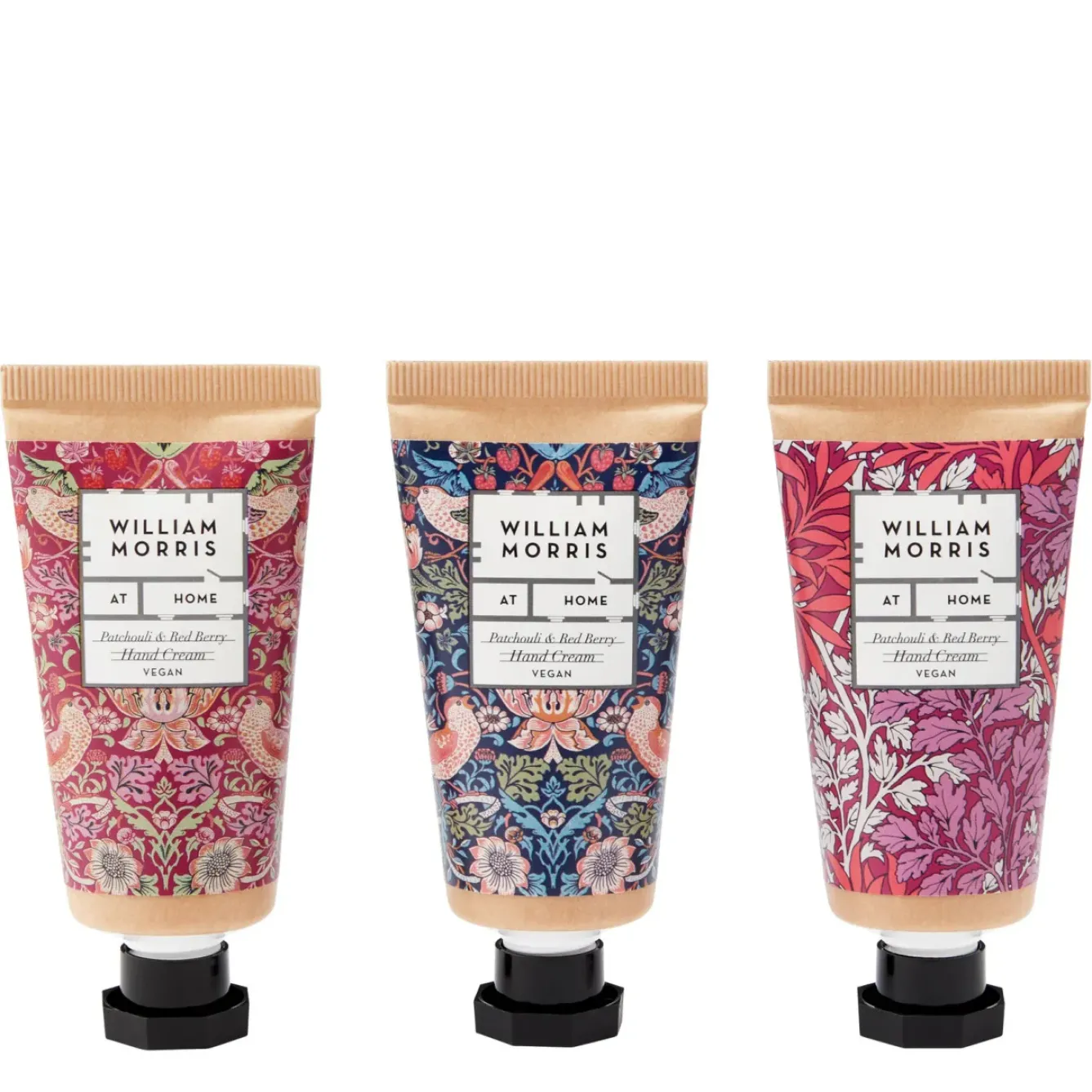 William Morris Soaps & Lotions-Strawberry Thief Hand Cream Collection