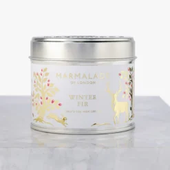 Marmalade of London Home Fragrance-Winter Fir Medium Tin Candle