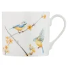 Jane Abbott Designs Tea|Flowers & Garden-Winter Jasmine & Blue Tit Small Mug