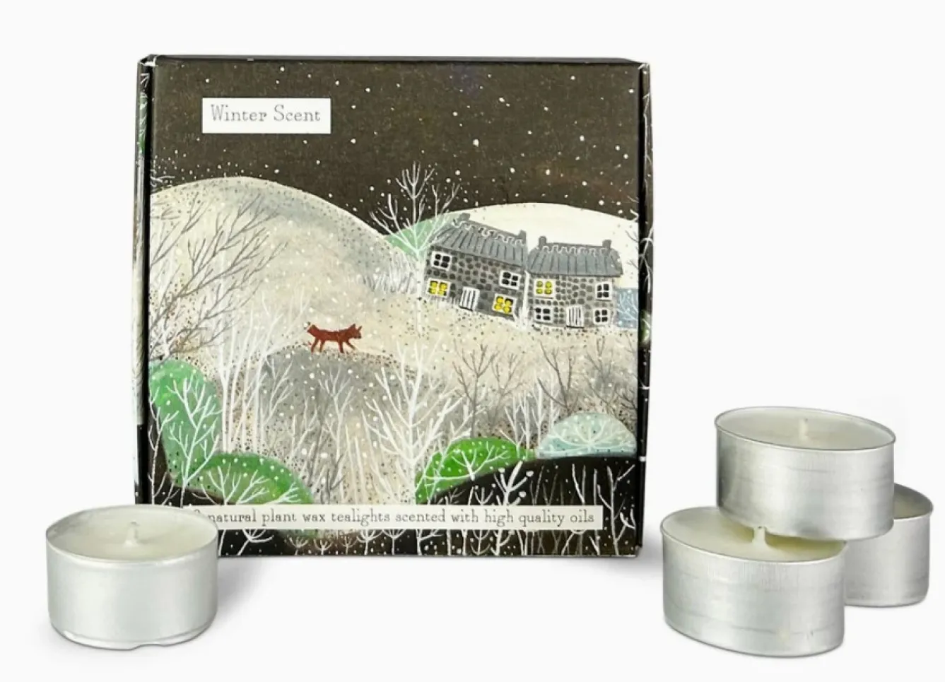 Heaven Scent Home Fragrance-Winter Scent - Box of 9 Tealights