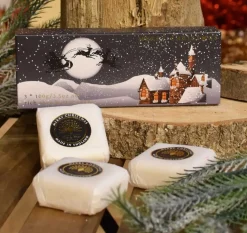 English Soap Company Soaps & Lotions-Winter Village Triple Soap Gift Box