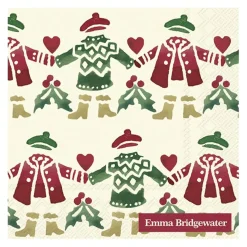 Emma Bridgewater Napkins-Winter Walks Paper Napkins