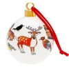 Alison Gardiner Christmas Decorations|Seasonal Decor-Winter Wildlife Bauble Boxed