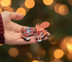 Dapple & Dot Christmas|Advent-Winter Woodland Pop Out and Build Advent Calendar