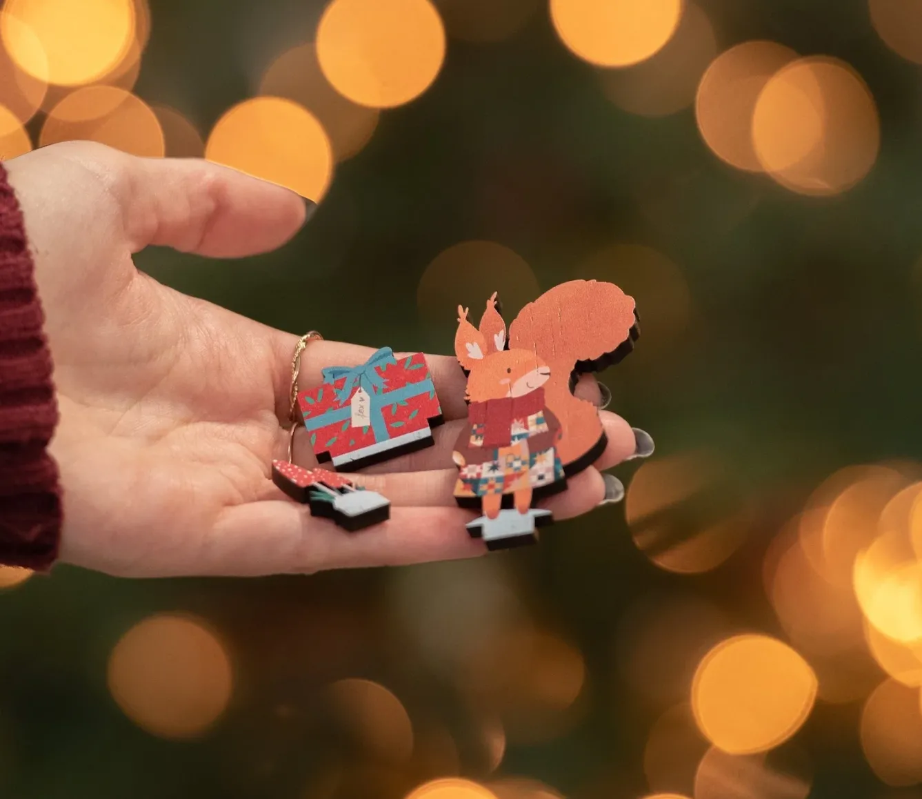 Dapple & Dot Christmas|Advent-Winter Woodland Pop Out and Build Advent Calendar