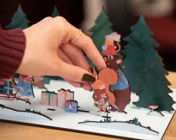 Dapple & Dot Christmas|Advent-Winter Woodland Pop Out and Build Advent Calendar