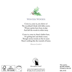 Moongazer Cards Christmas Cards|Greeting Cards-Winter Woods Greeting Card