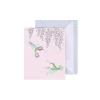 Wrendale Designs Greeting Cards-'Wisteria Wishes' Enclosure Card
