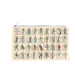 Picturemaps Stationery-Women Who Changed the World Zip Bag