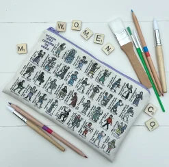Picturemaps Stationery-Women Who Changed the World Zip Bag