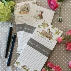 Paper Shed Design Stationery-Woodland Hedgehog "Shopping List" Magnetic List Pad
